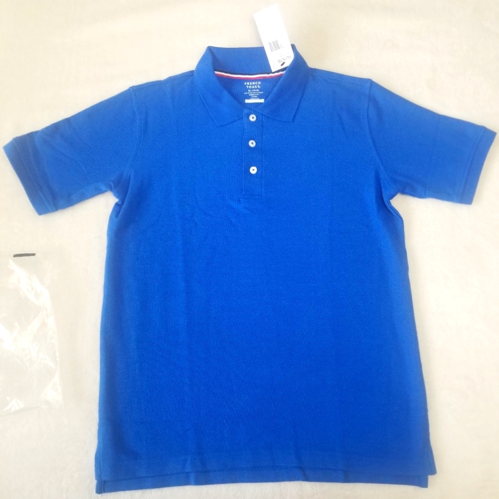 French Toast Big Boys Polo Shirt Size XL